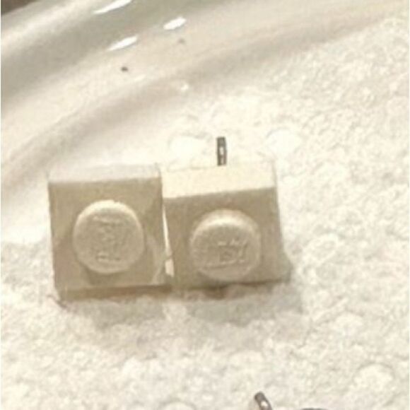 Lego earrings you choose , repurpose, upcycled buildable - Picture 11 of 14